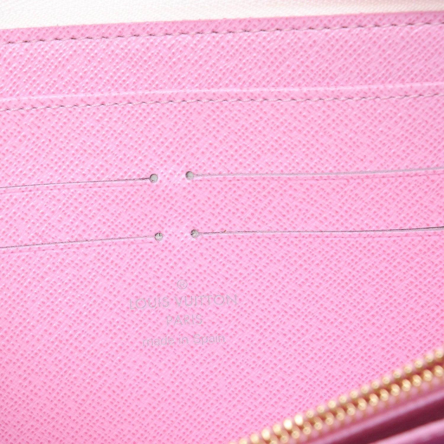 Louis Vuitton Monogram Multicolor Zippy Wallet White Litchi 6 of 7