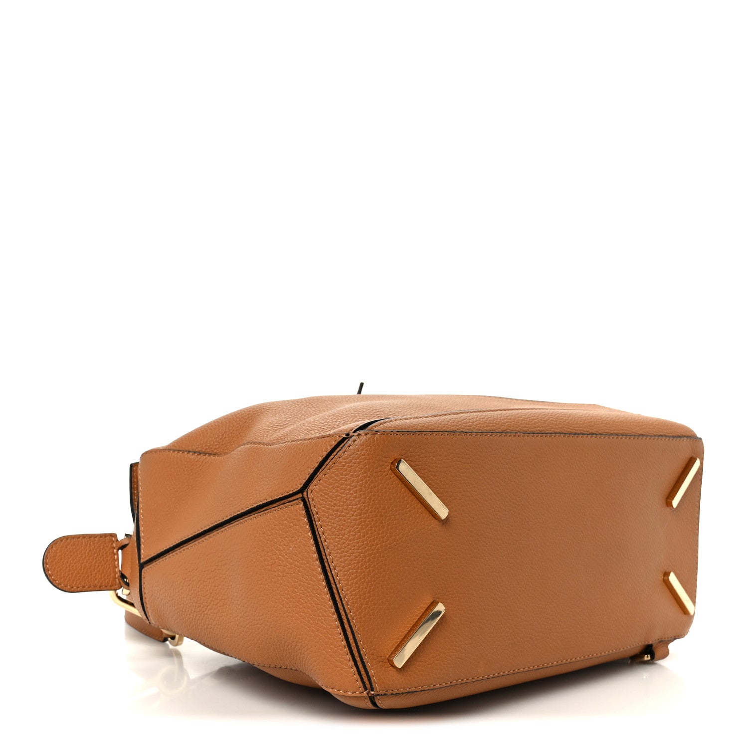 Loewe Calfskin Medium Puzzle Bag Tan 4 of 11