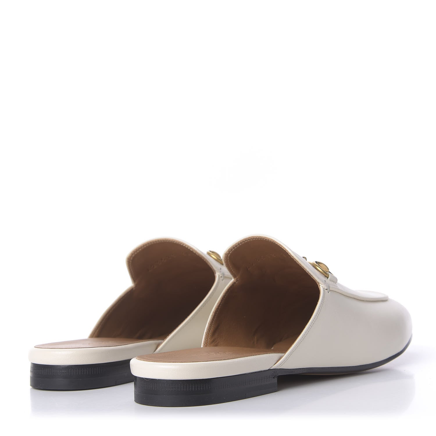 Gucci Malaga Kid Womens Princetown Slippers 38.5 Mystic White 4 of 14