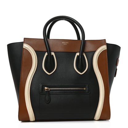 Celine Smooth Calfskin Mini Tri-Color Luggage Multicolor 1 of 9