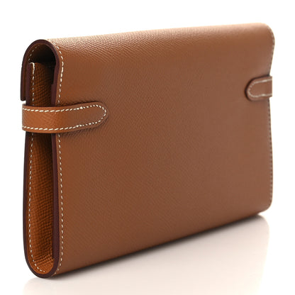 Hermes Epsom Kelly Longue Wallet Gold 3 of 8