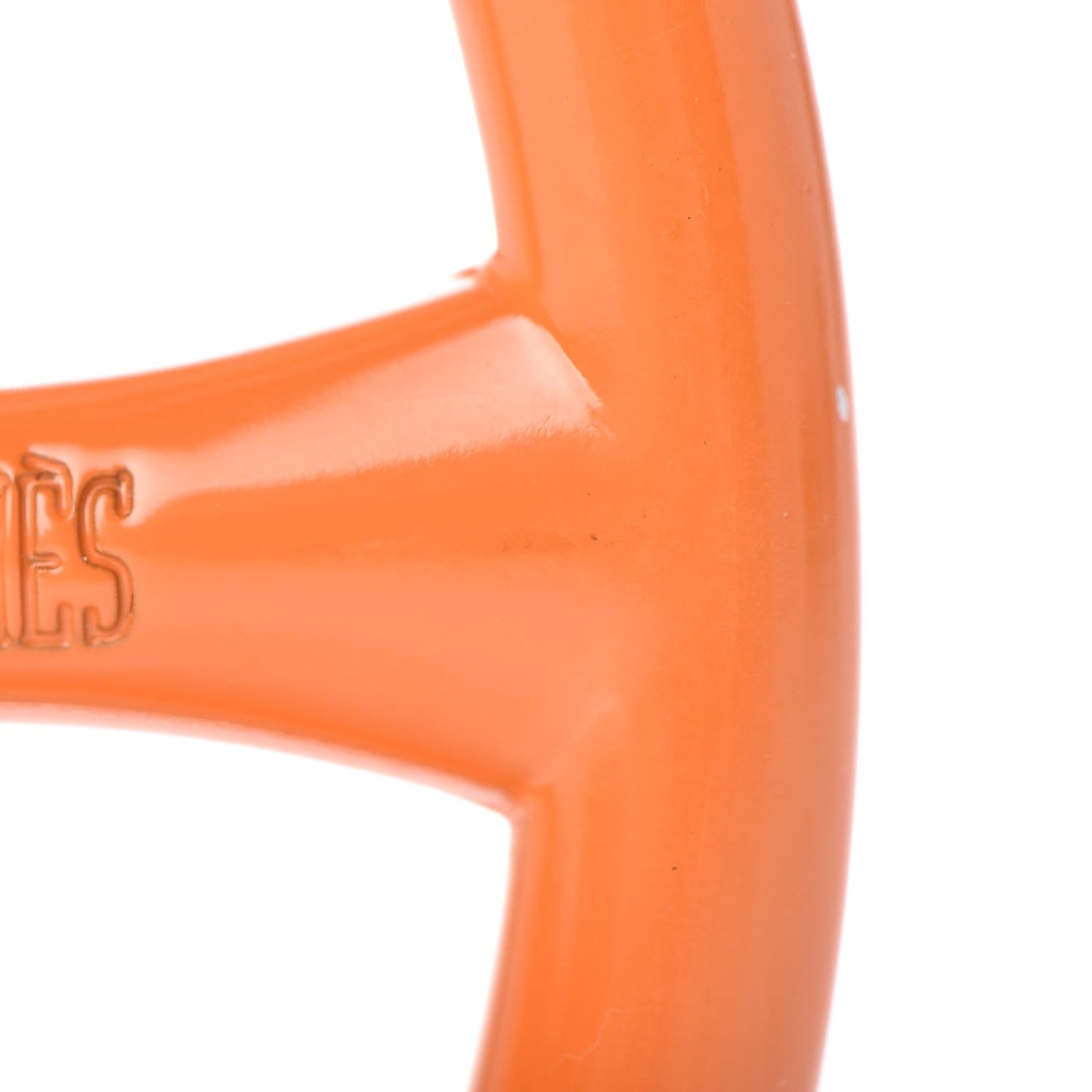 Lacquer Chaine d'Ancre Scarf Ring Orange