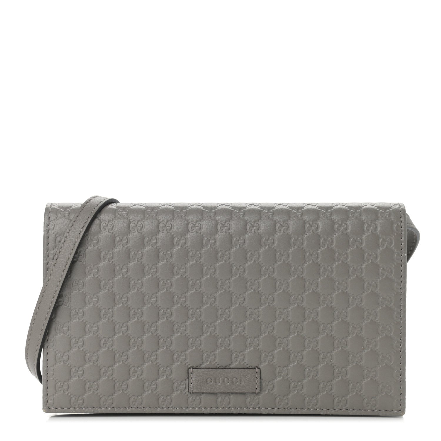 Gucci Soft Microguccissima Crossbody Wallet Loess 1 of 9