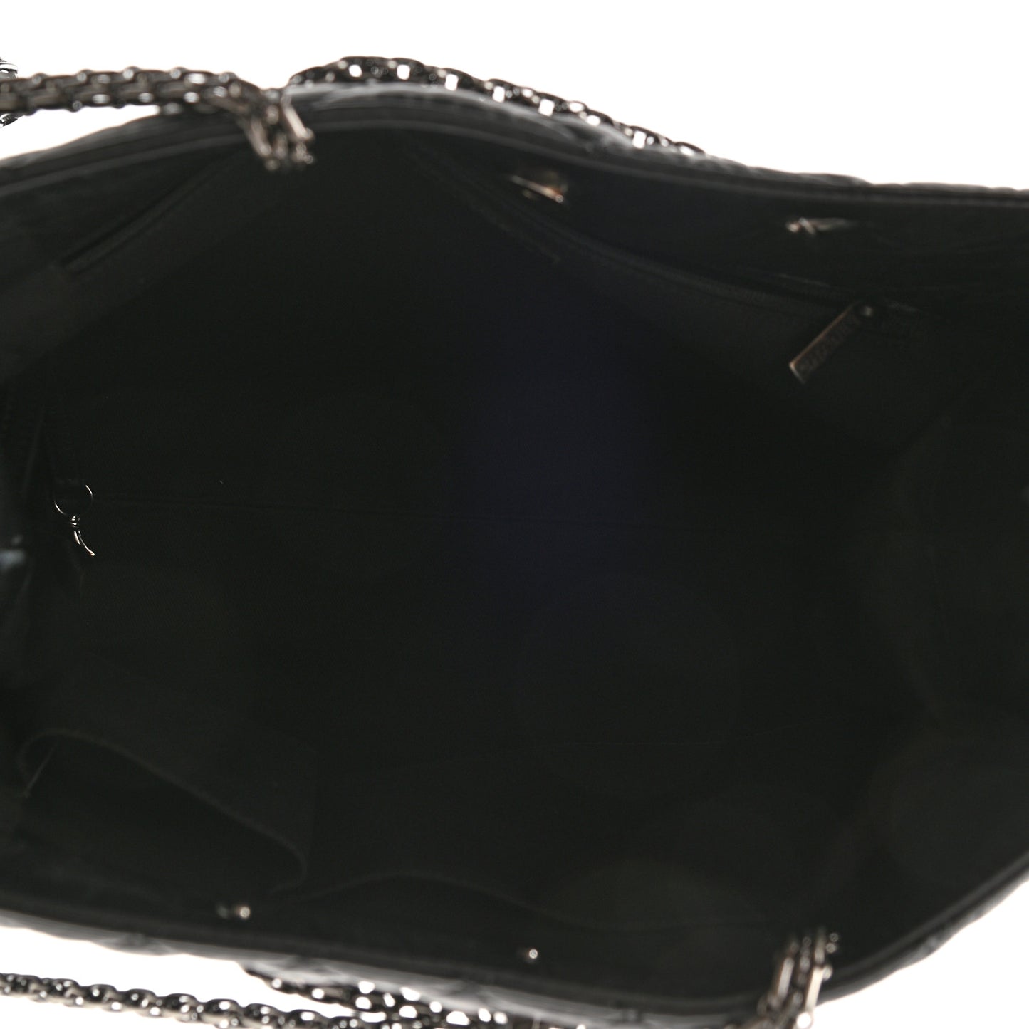 Aged Calfskin Quilted Reissue 2.55 Tote Black