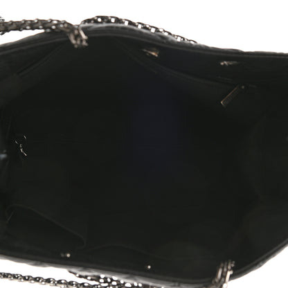 Chanel Aged Calfskin Quilted Reissue 2.55 Tote Black 4 of 9