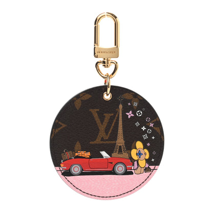 Louis Vuitton Monogram 2019 Christmas Animation Paris Bag Charm Key Ring 1 of 5
