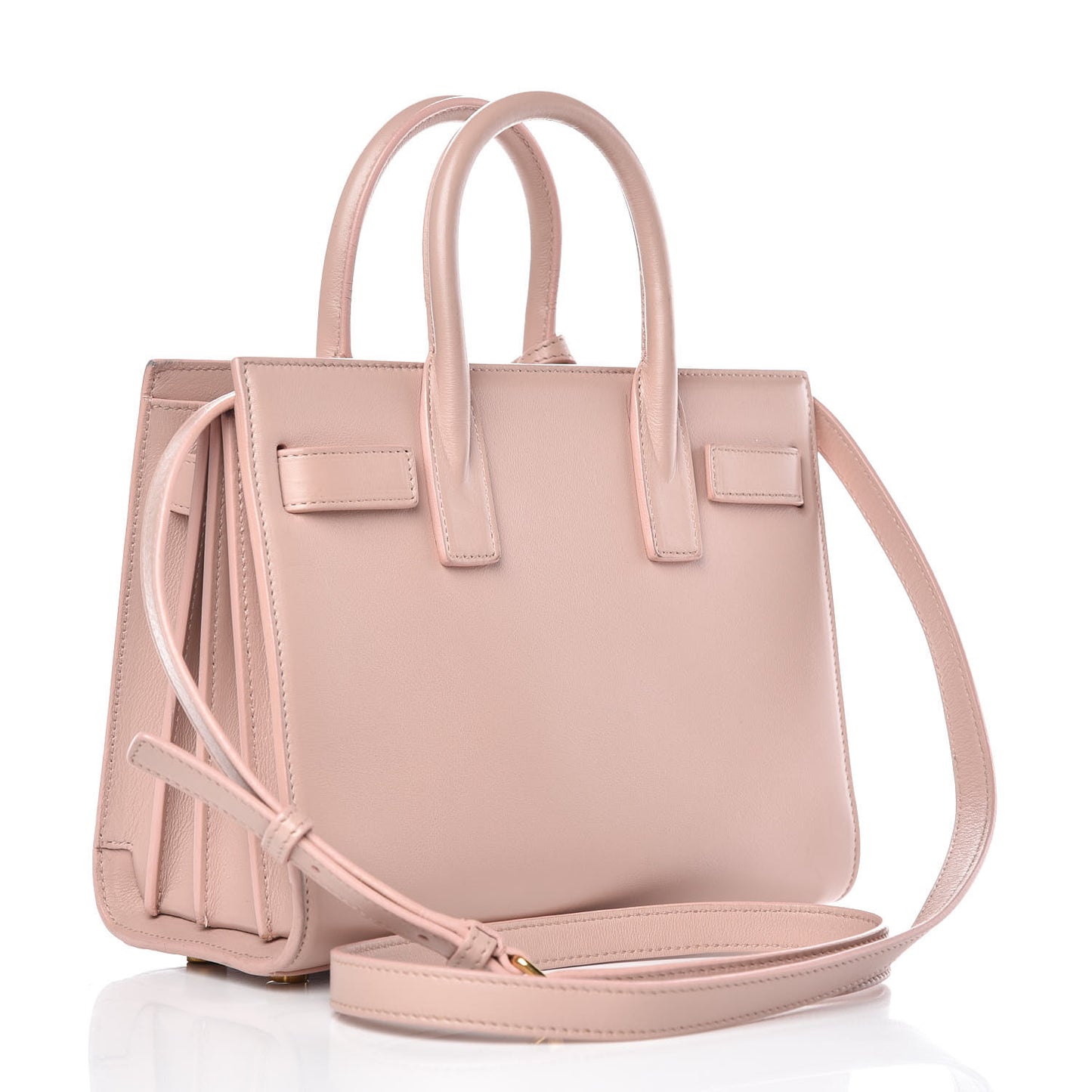 Calfskin Nano Sac De Jour Pale Pink
