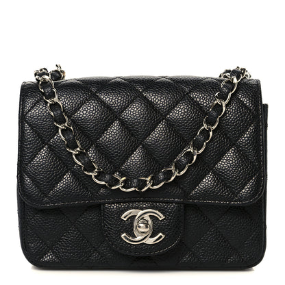 Chanel Caviar Quilted Mini Square Flap Black 1 of 11