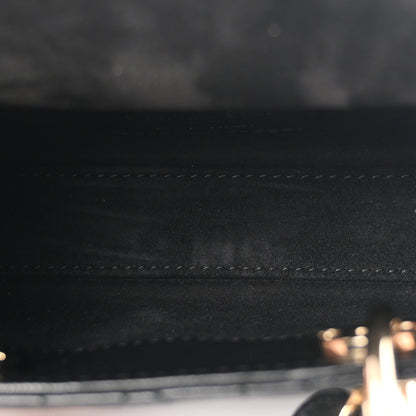 Christian Dior Lambskin Cannage Micro Lady D-Joy Black 5 of 10