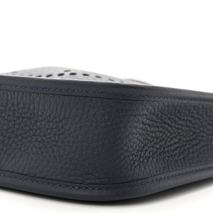 Hermes Taurillon Clemence Evelyne TPM Bleu Nuit 10 of 10