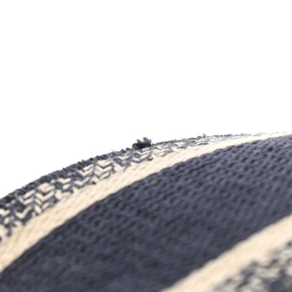 Christian Dior Canvas Embroidered Shoulder Strap Blue 5 of 6