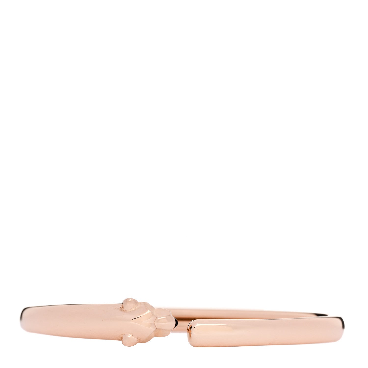 Cartier 18K Pink Gold Tsavorite Black Onyx Panthere De Cartier Bracelet 16 2 of 5