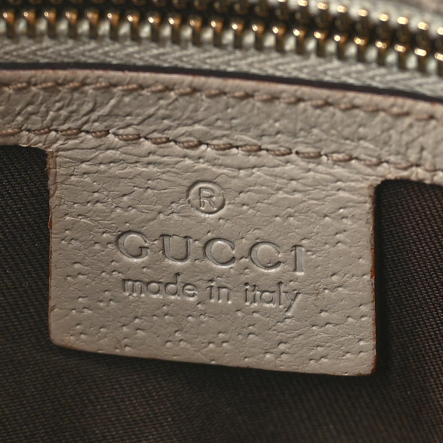 GG Monogram Medium Charmy Hobo Off White