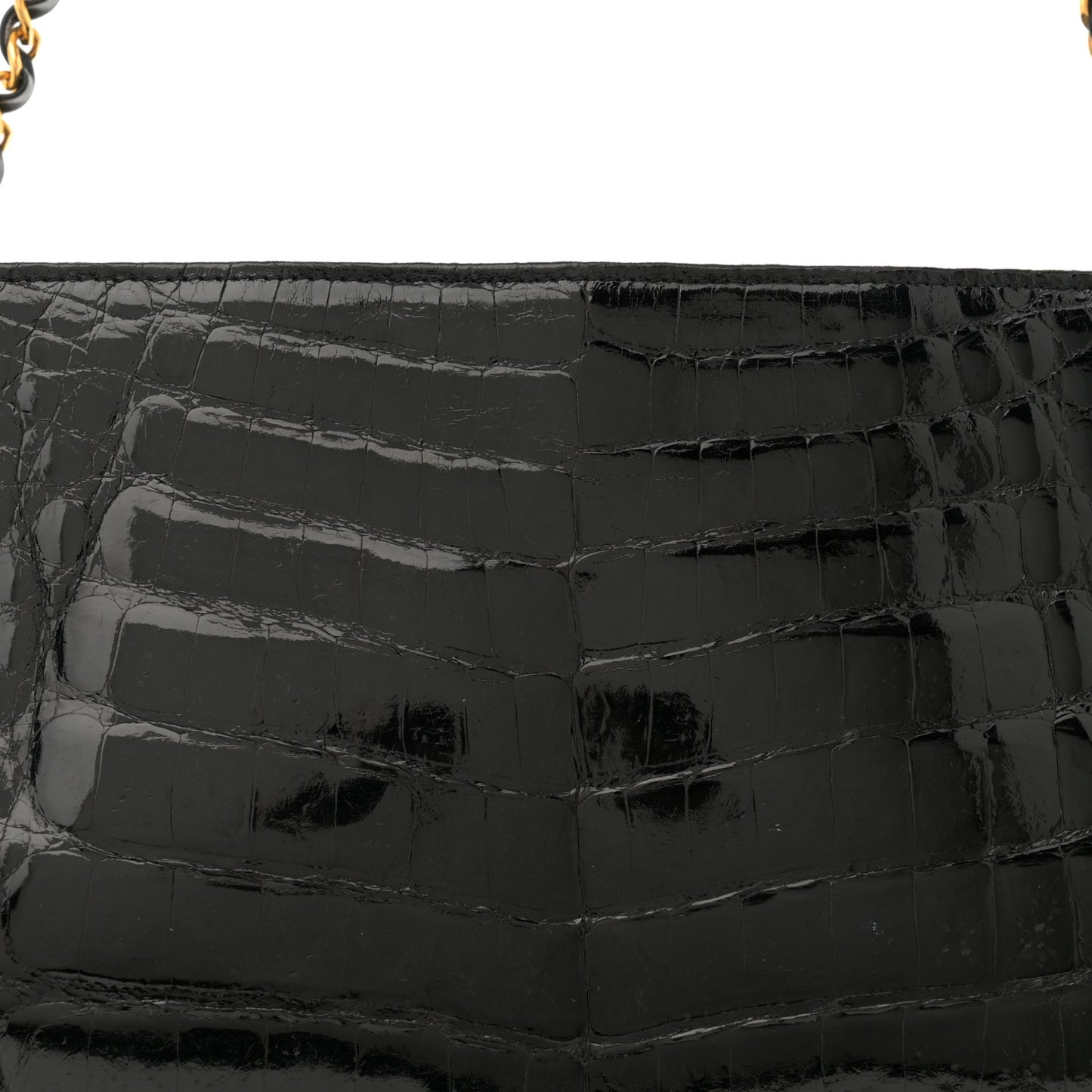 Alligator Tote Black