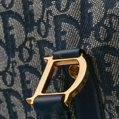Christian Dior Monogram Boston Navy Blue 11 of 16