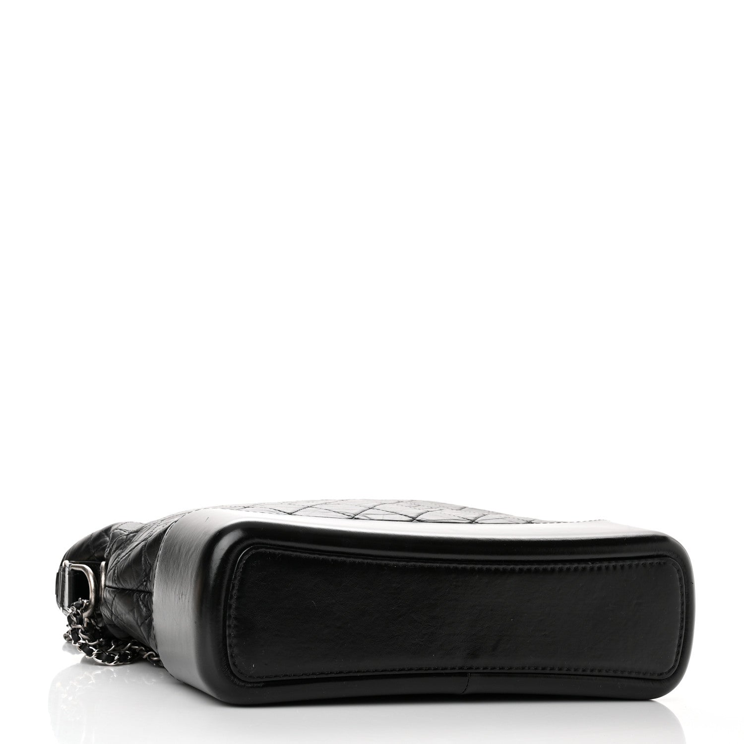 Chanel Aged Calfskin Quilted Large Gabrielle Hobo Black 4 of 11