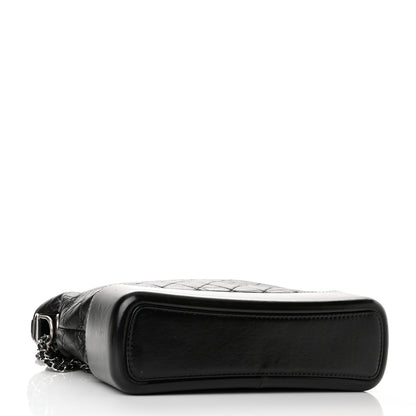 Chanel Aged Calfskin Quilted Large Gabrielle Hobo Black 4 of 11