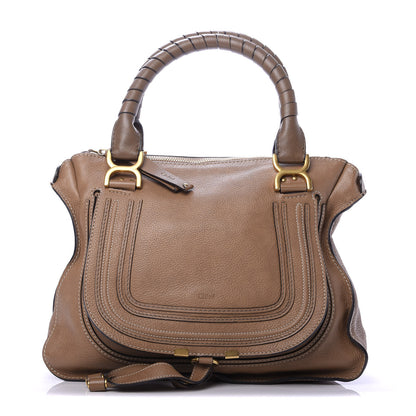 Chloe Calfskin Medium Marcie Satchel Nut 1 of 13
