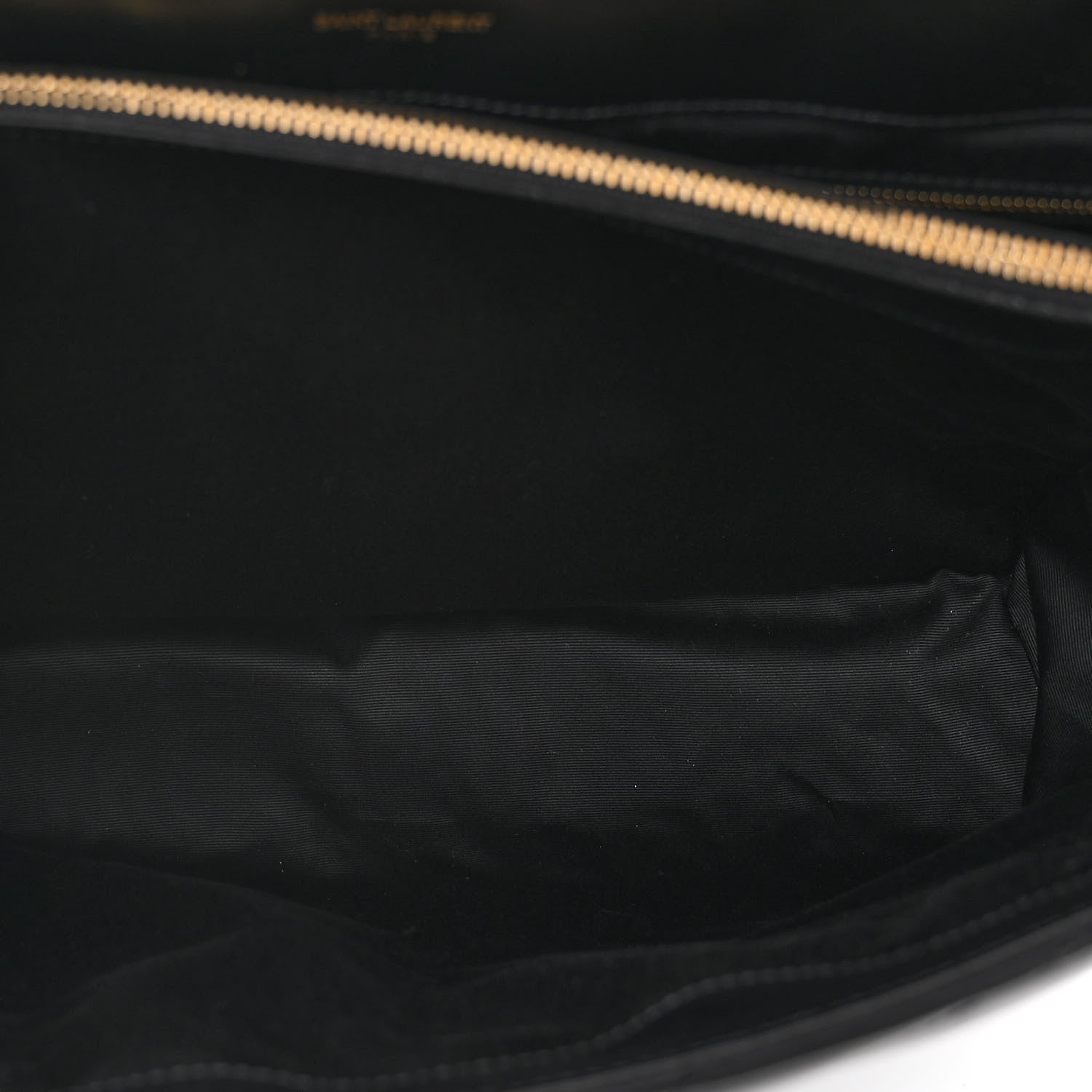 Saint Laurent Calfskin Y Quilted Monogram Large Loulou Chain Satchel Black 5 of 11