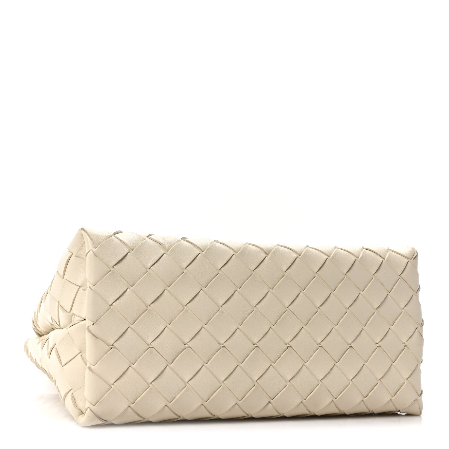 Bottega Veneta Nappa Intrecciato Small Andiamo Shoulder Bag Sea Salt 4 of 9