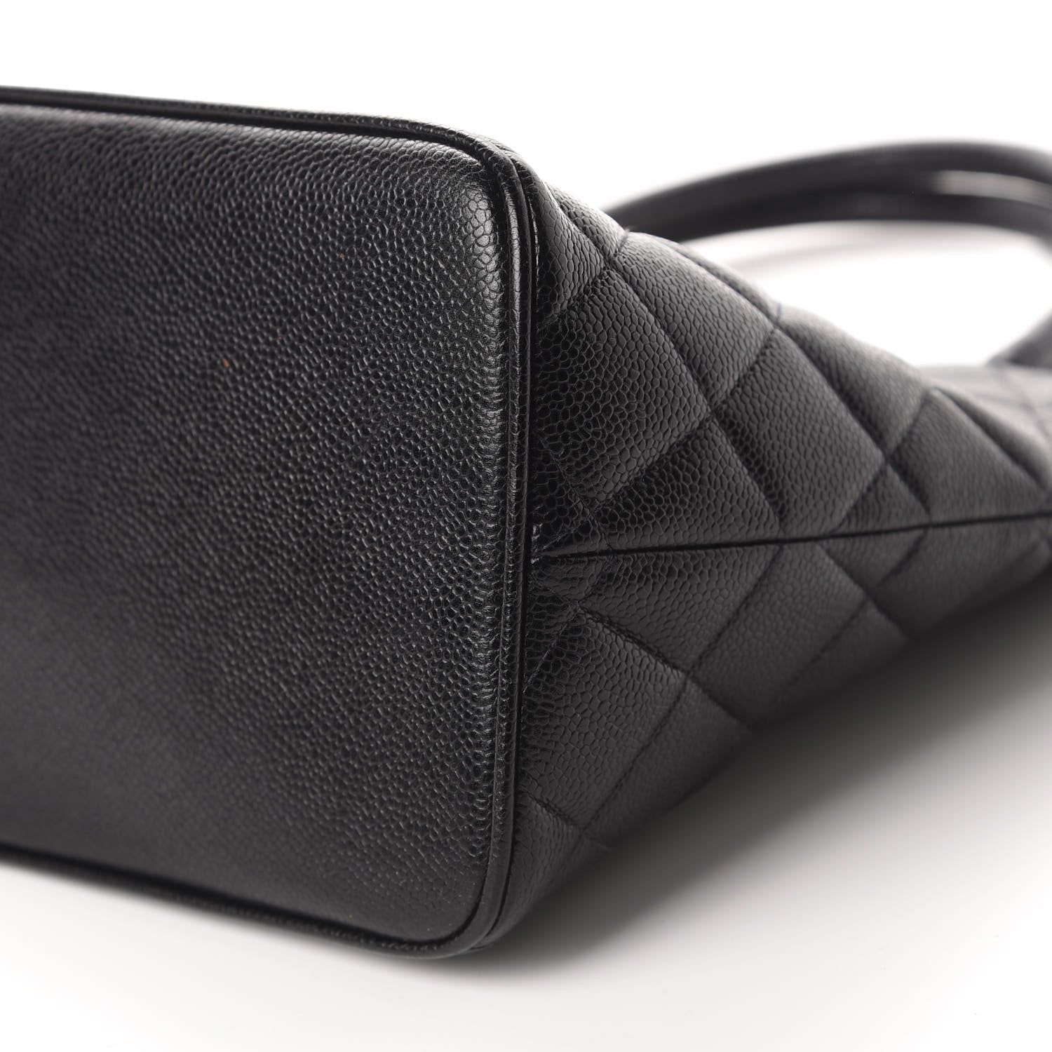 Chanel Caviar Quilted Medallion Tote Black 7 of 11