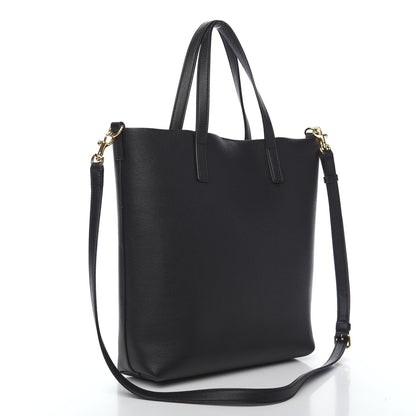 Saint Laurent Calfskin Toy Shopping Tote Black 2 of 9