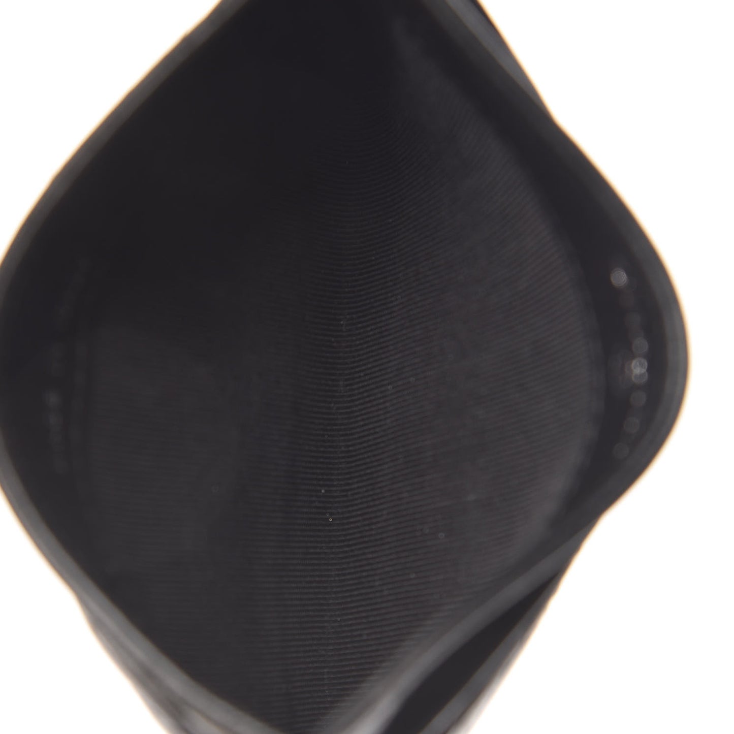 Lambskin Chevron Quilted Card Holder So Black