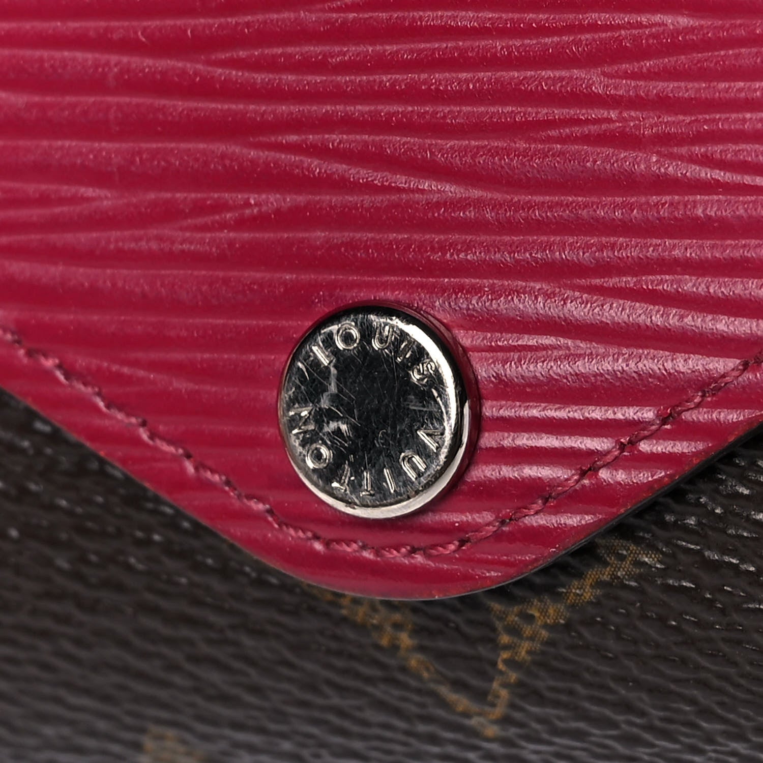 Louis Vuitton Epi Monogram Marie-Lou Compact Wallet Fuchsia 12 of 15