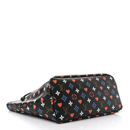 Louis Vuitton Game On Neverfull MM Black 5 of 10