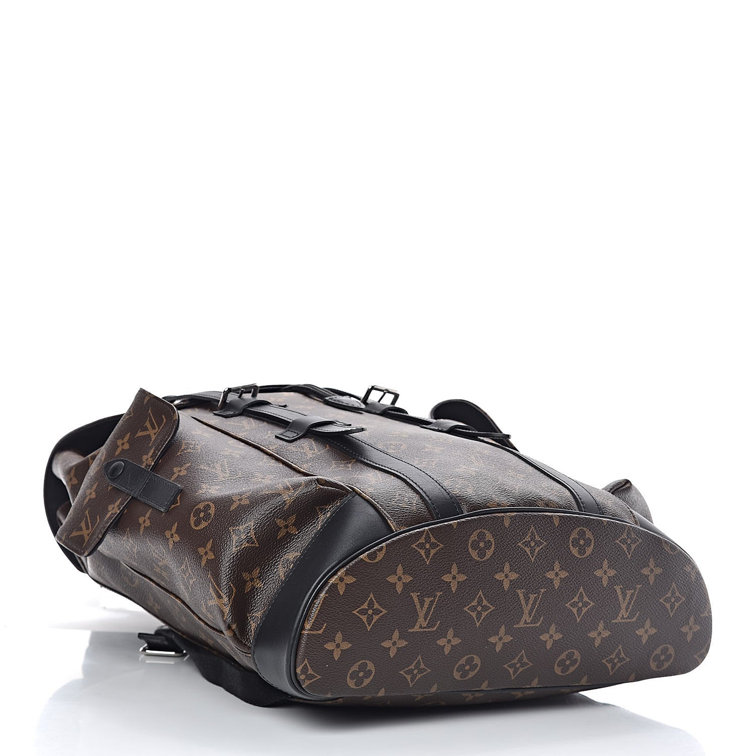 Louis Vuitton Monogram Macassar Christopher PM Backpack 4 of 10