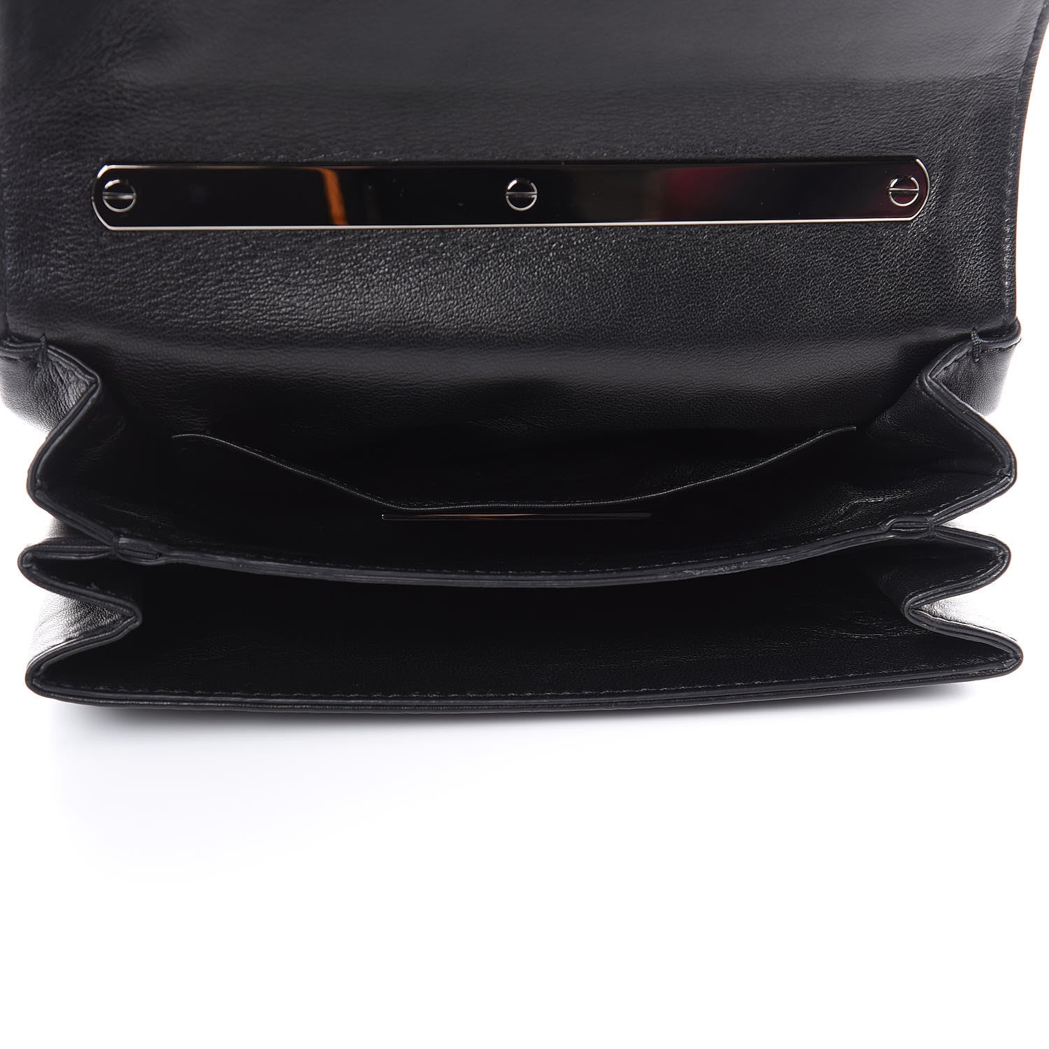 Valentino Garavani Nappa Crystal Encrusted Studs Va Va Voom Shoulder Bag Black 5 of 13
