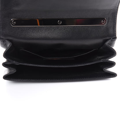 Valentino Garavani Nappa Crystal Encrusted Studs Va Va Voom Shoulder Bag Black 5 of 13