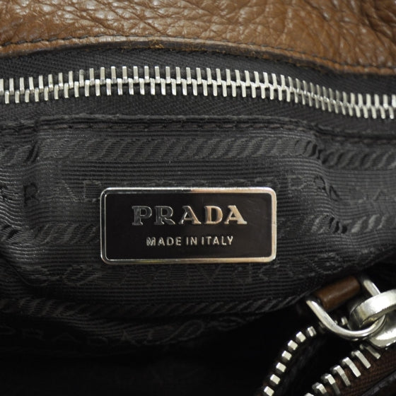 Prada Vitello Daino Leather Shoulder Bag 8 of 9