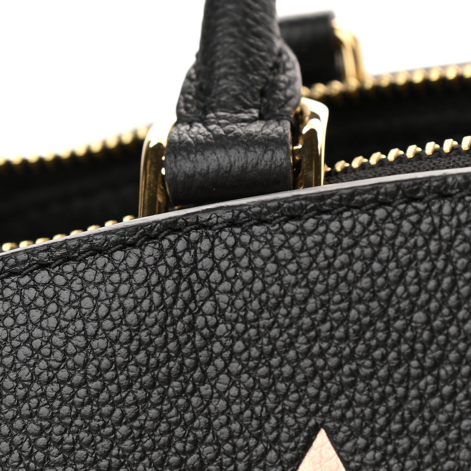 Louis Vuitton Empreinte Monogram Giant Petit Palais Black Beige 9 of 9