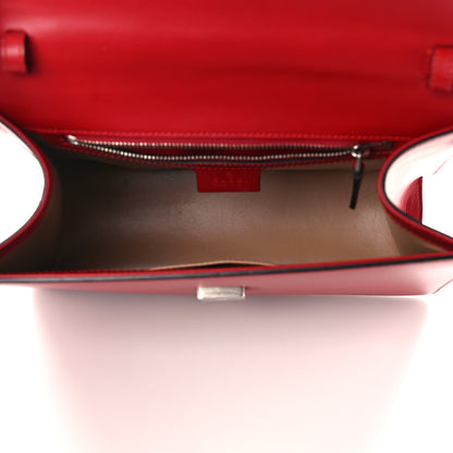 Gucci Calfskin Snakeskin Small Lilith Top Handle Bag Red 5 of 12