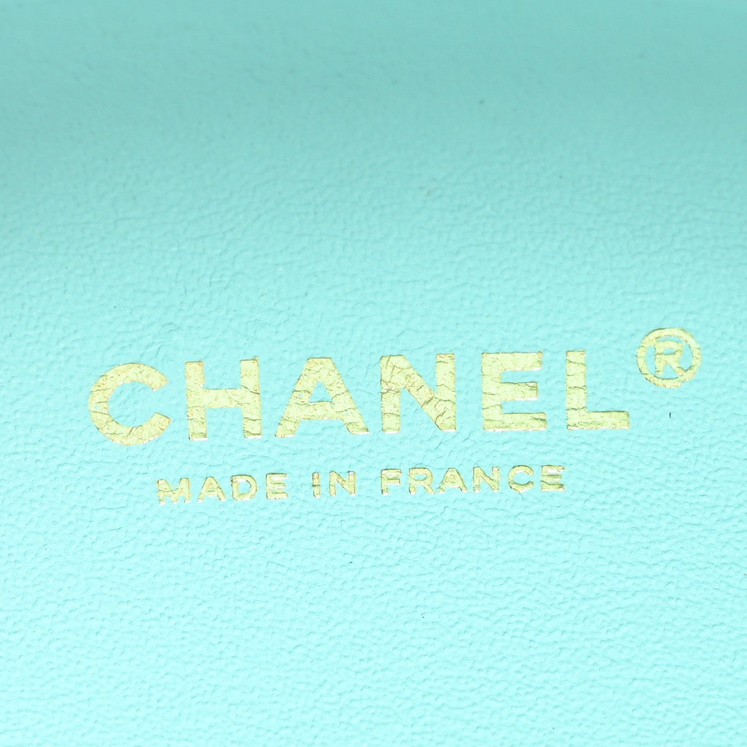 Chanel Calfskin Chevron Stitched Evening Bag Blue 6 of 10