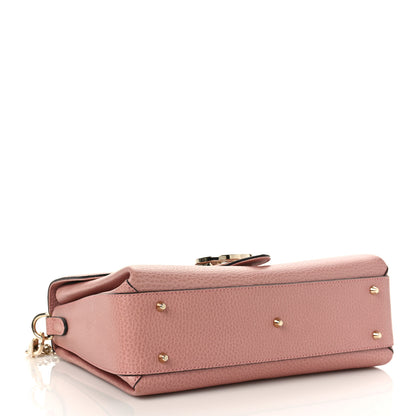 Gucci Dollar Calfskin Interlocking G Top Handle Shoulder Bag Soft Pink 4 of 9