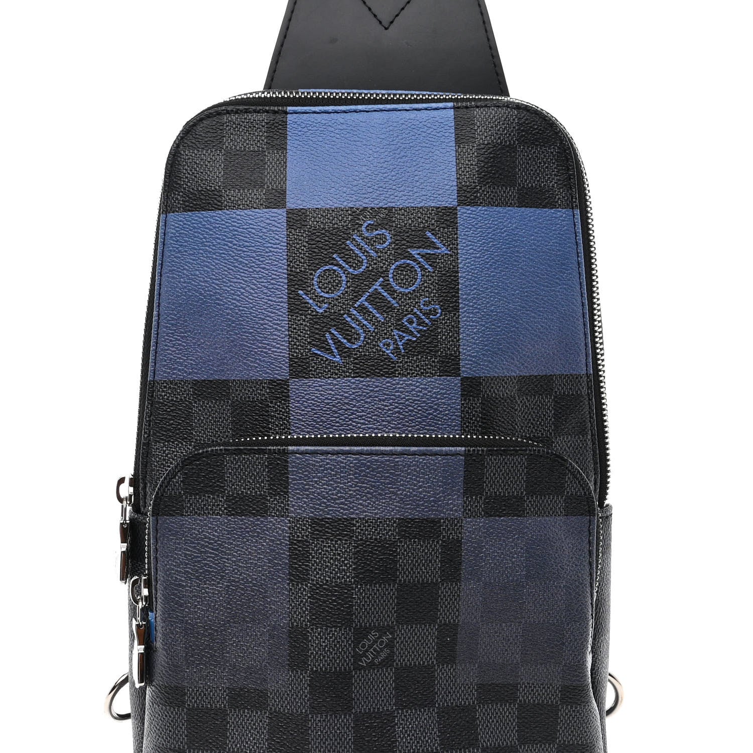 Louis Vuitton Damier Graphite Giant Avenue Sling Backpack Blue 8 of 10