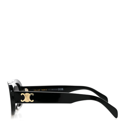 Celine Acetate Triomphe 01 Sunglasses CL 40194U Black 3 of 8