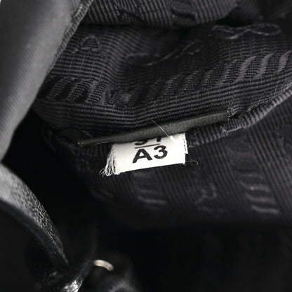 Prada Nylon Re-Edition 2005 Shoulder Bag Black 8 of 11