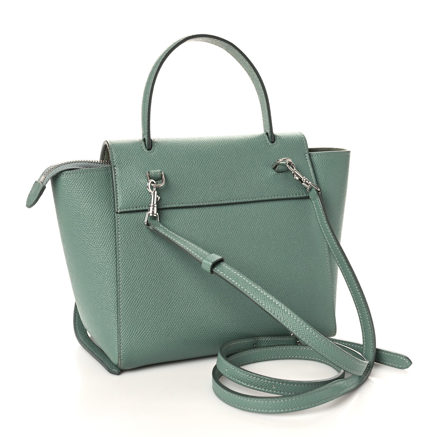Celine Grained Calfskin Nano Belt Bag Celadon 2 of 8