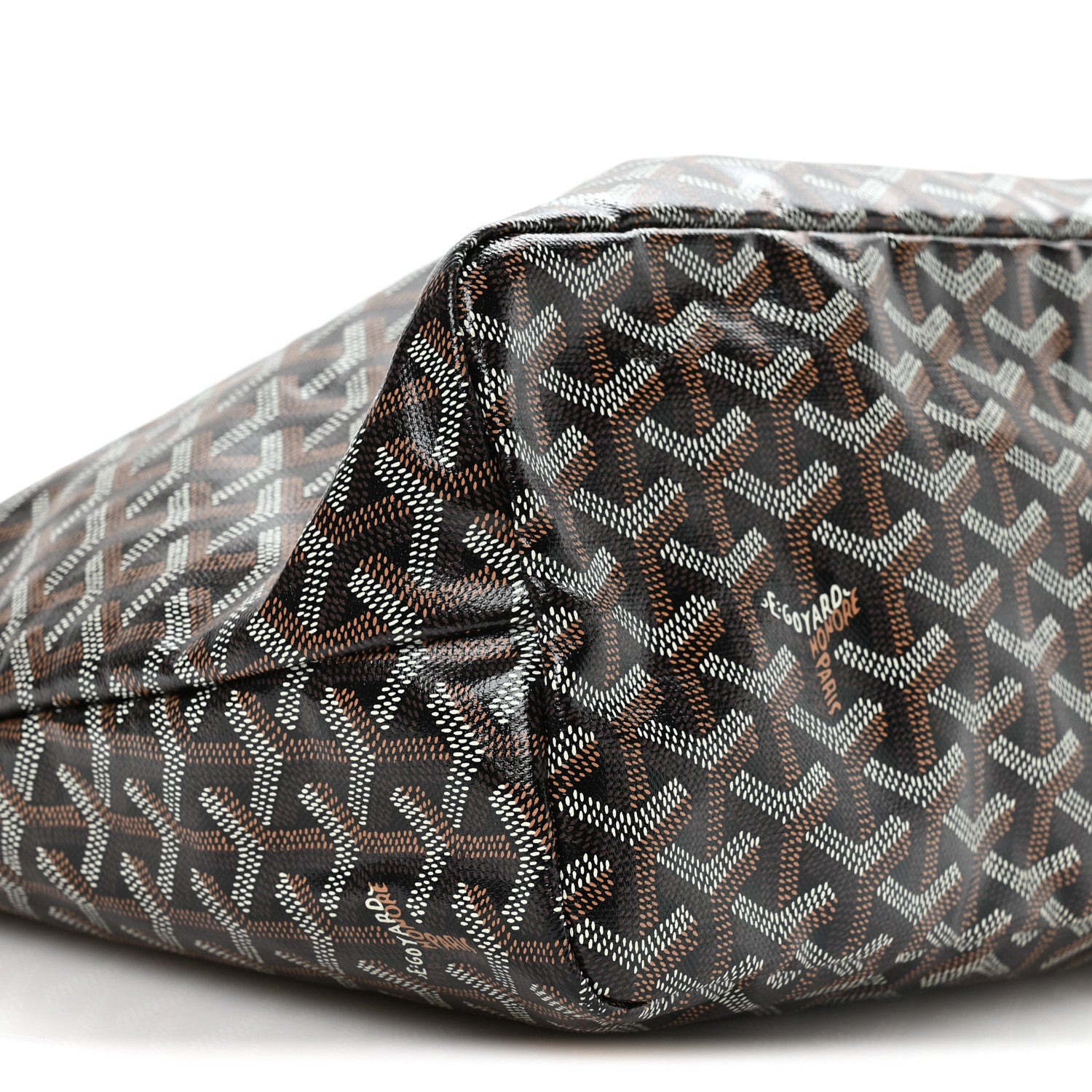 Goyard Goyardine Coeur Boheme Hobo Black 9 of 10