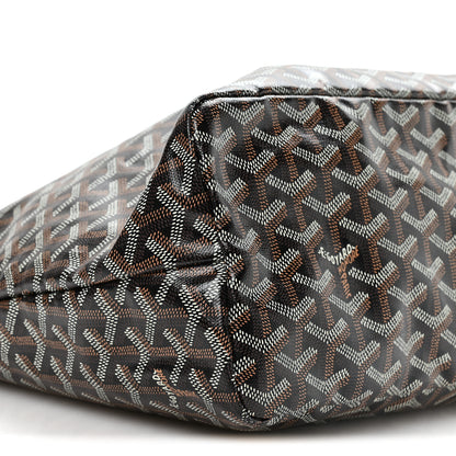 Goyard Goyardine Coeur Boheme Hobo Black 9 of 10