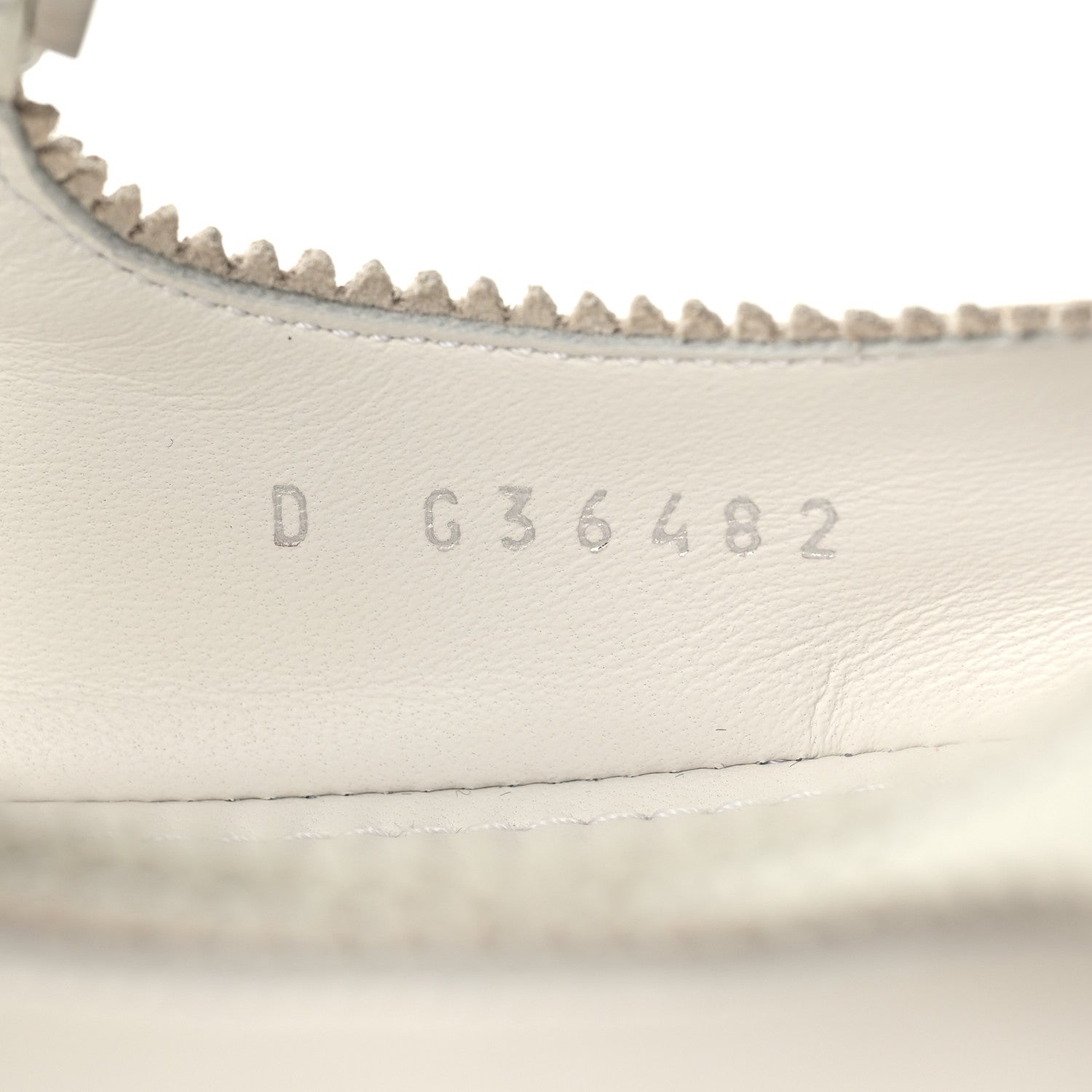 Chanel Calfskin Mary Jane Flats 37.5 White Black 8 of 10