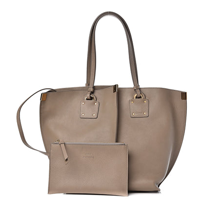 Chloe Smooth Calfskin Medium Vick Tote Motty Grey 1 of 13