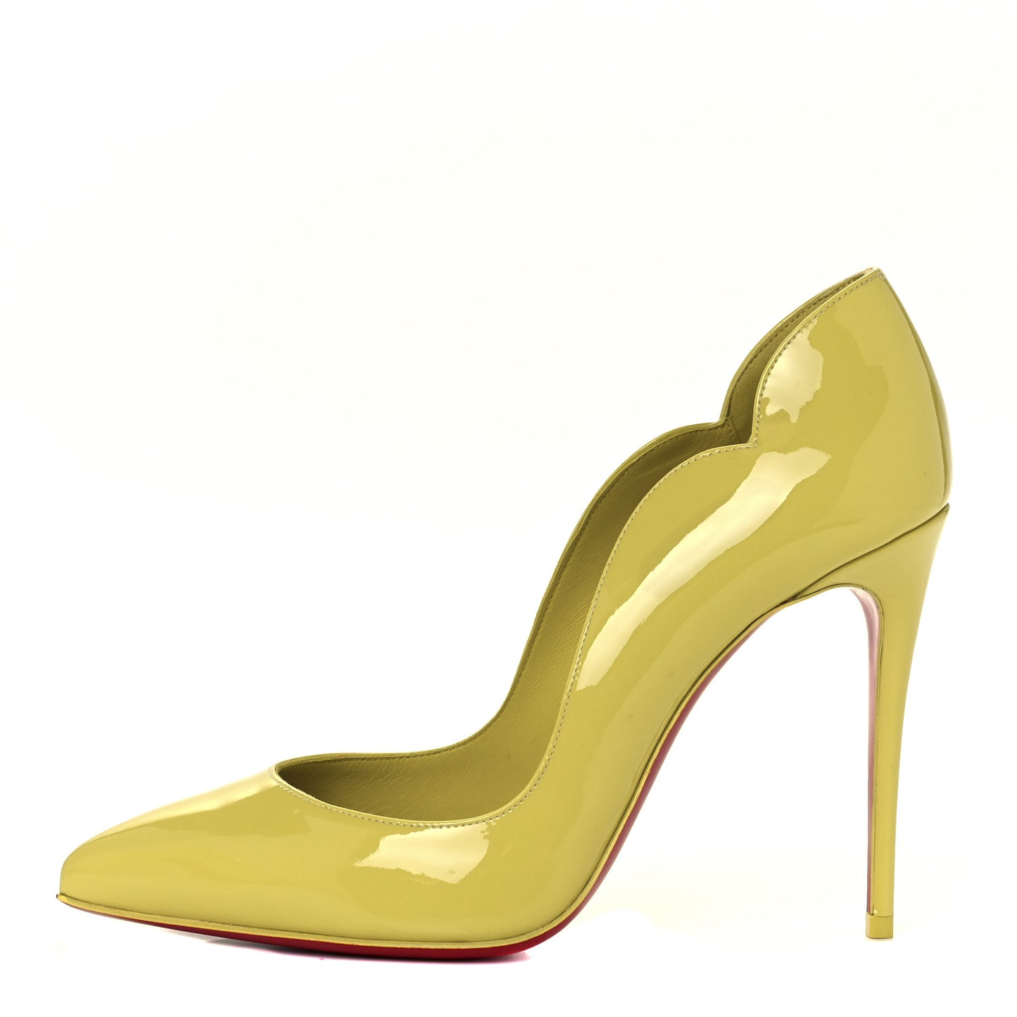 Patent Hot Chick 100 Pumps 36.5 Citrus