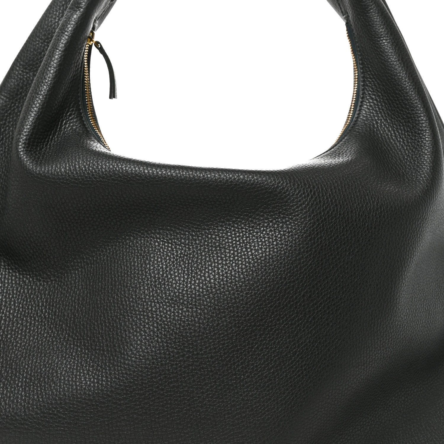The Row Grained Calfskin Medium Everyday Shoulder Bag Bottle Green 7 of 9