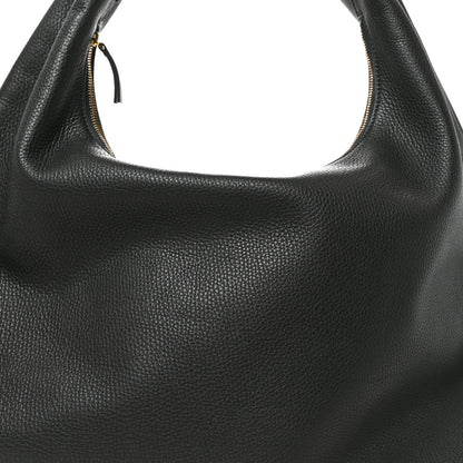 The Row Grained Calfskin Medium Everyday Shoulder Bag Bottle Green 7 of 9