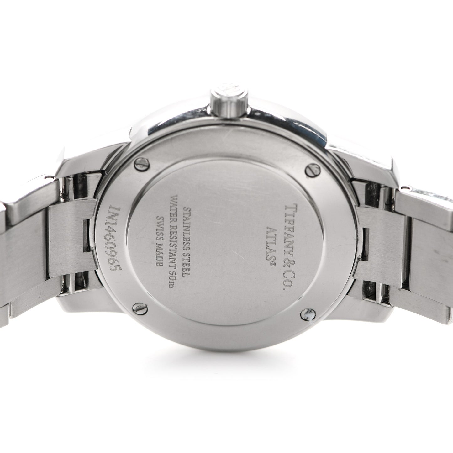 Stainless Steel 29mm Atlas 2-Hand Quartz Watch Blue Azure