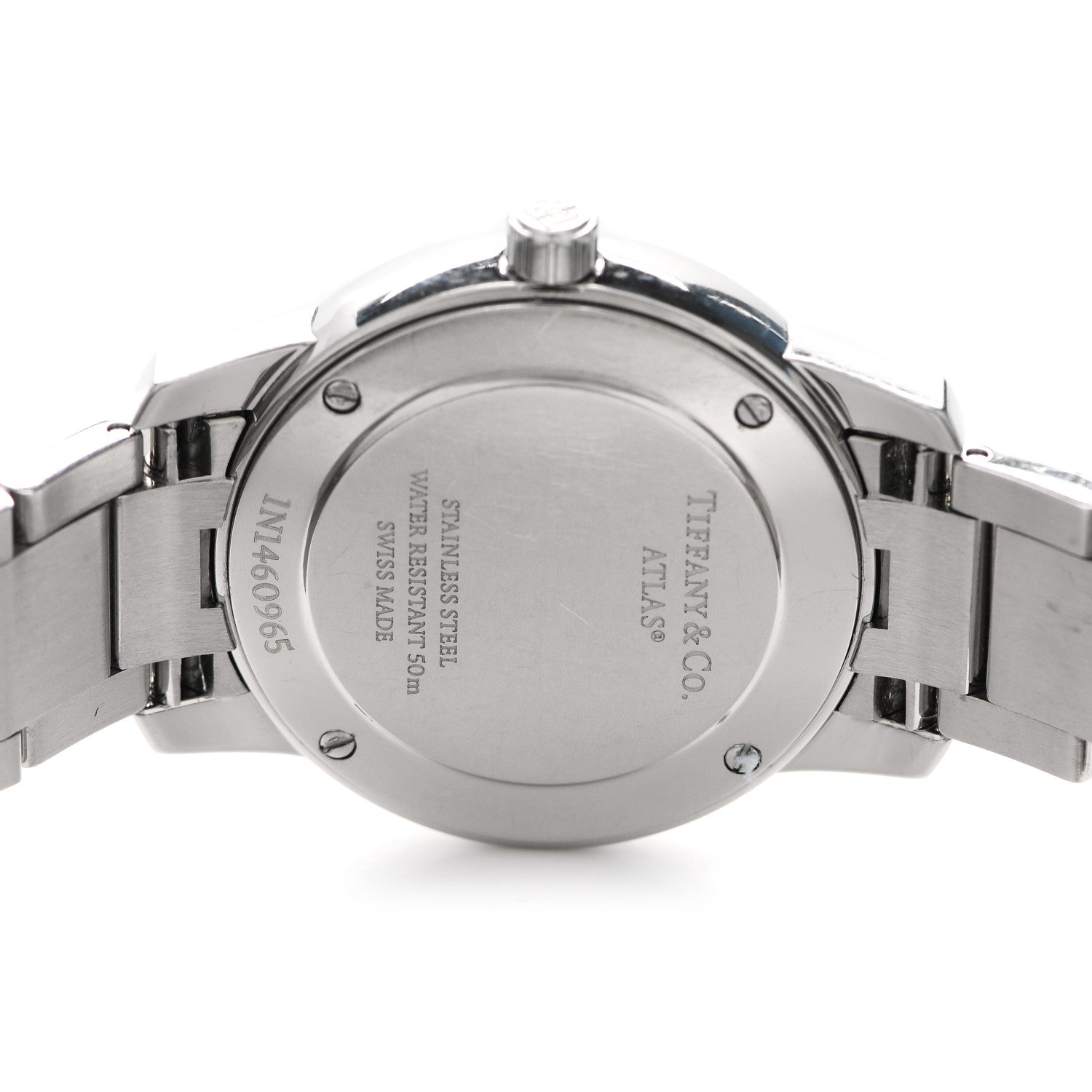 Tiffany Stainless Steel 29mm Atlas 2-Hand Quartz Watch Blue Azure 4 of 5